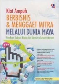 Image of Kiat Ampuh Berbisnis & Menggaet Mitra Melalui Dunia Maya