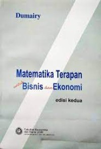 Image of Matematika Terapan Untuk Bisnis Dan Ekonomi