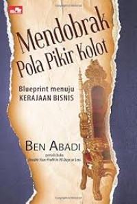 Image of Mendobrak pola pikir kolot